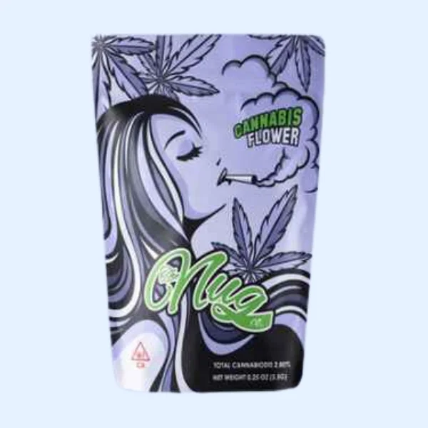 Custom Printed 8x10 x 4" Mylar Bags (1/4 Lb)